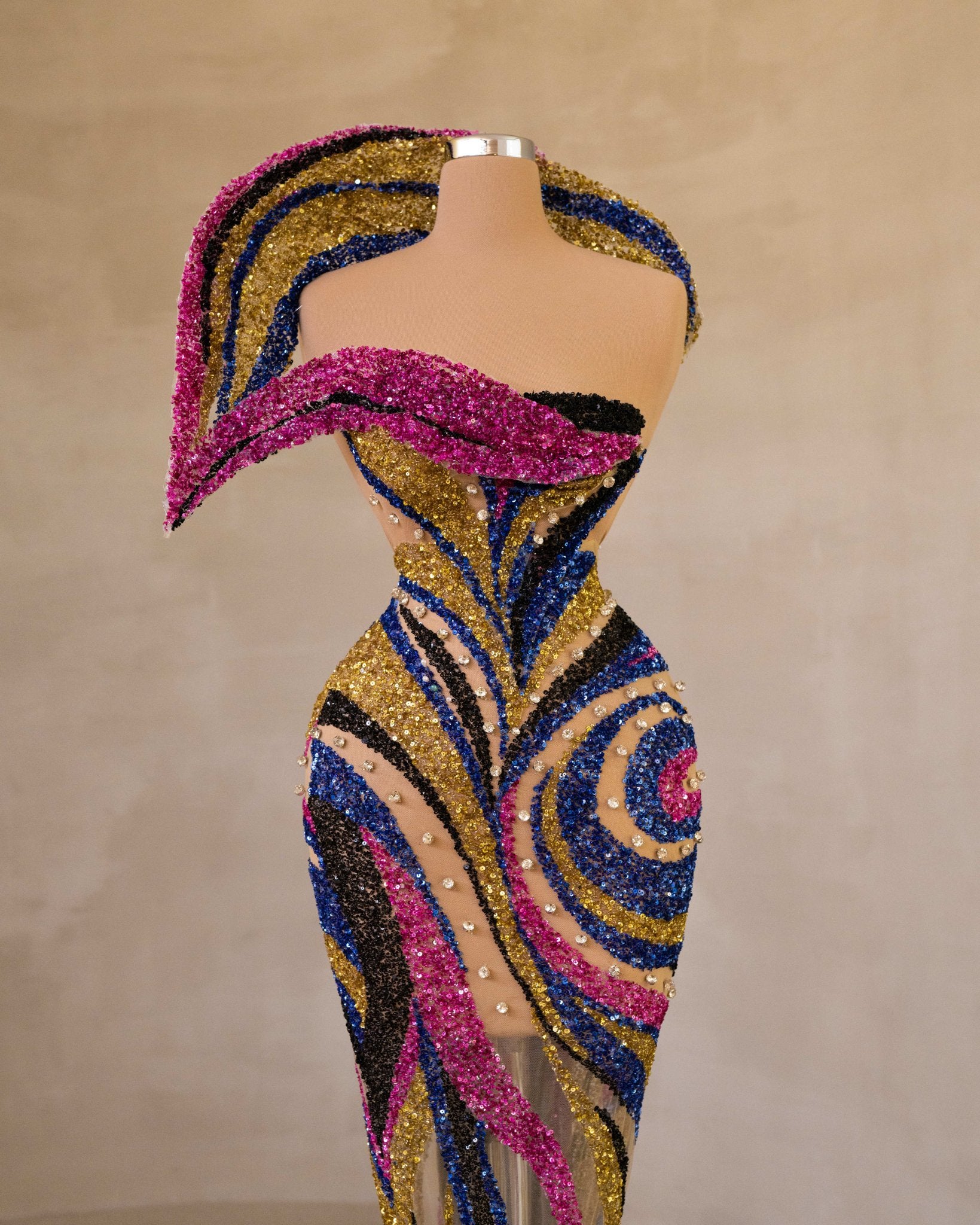 BlackBlueGoldWomen - Blini Fashion House