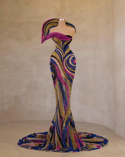 BlackBlueGoldWomen - Blini Fashion House