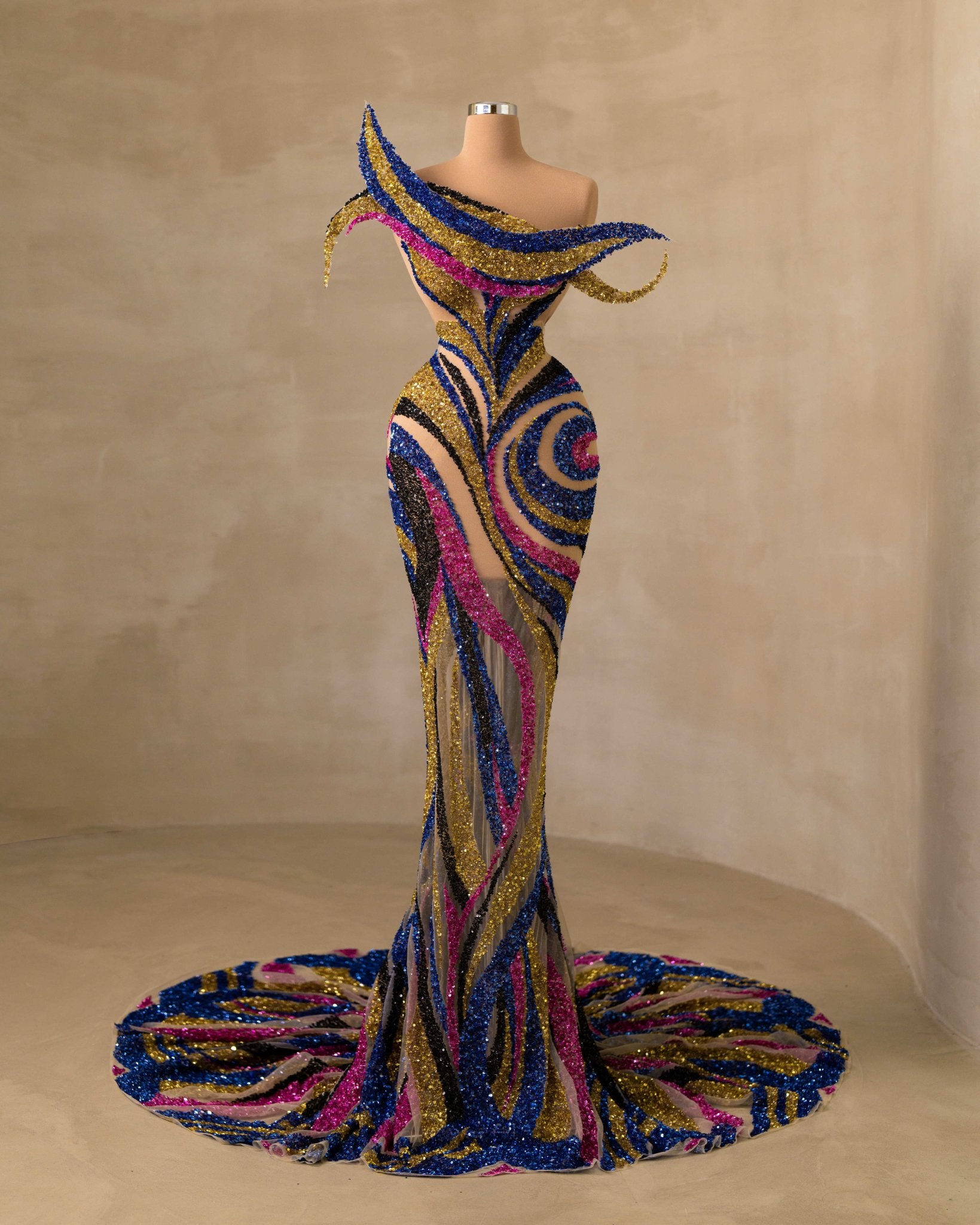 BlackBlueGoldWomen - Blini Fashion House