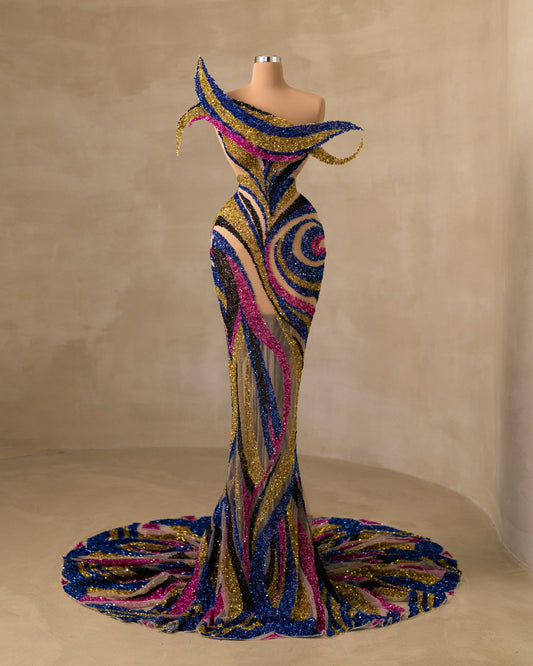 BlackBlueGoldWomen - Blini Fashion House