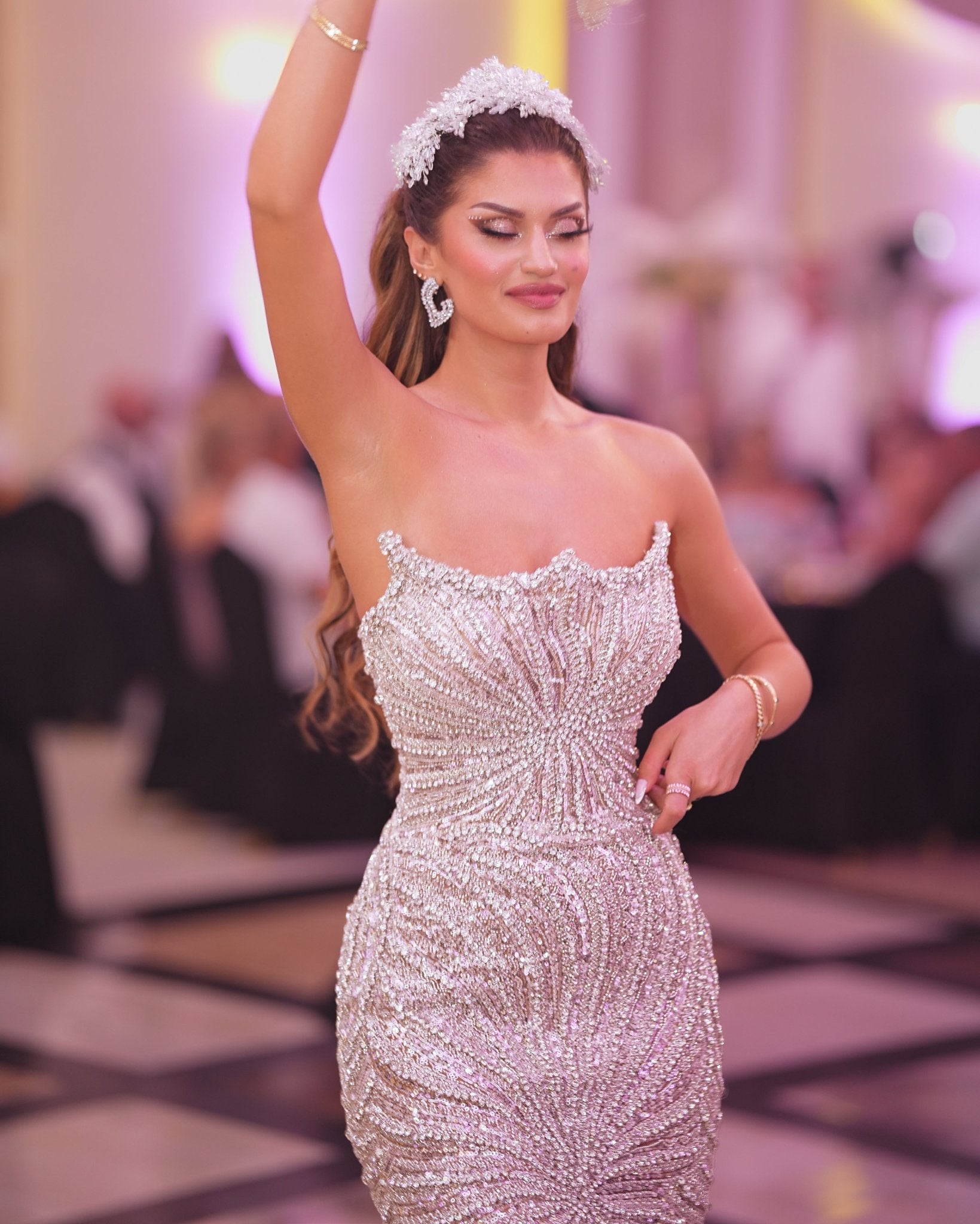 Sleeveless Mermaid Bridal Dress