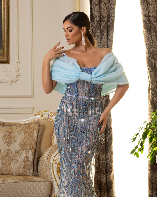 BlueCrystalsLight BlueWomen - Blini Fashion House