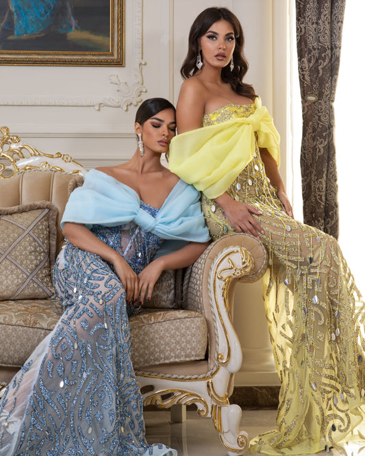 BlueCrystalsLight BlueWomen - Blini Fashion House