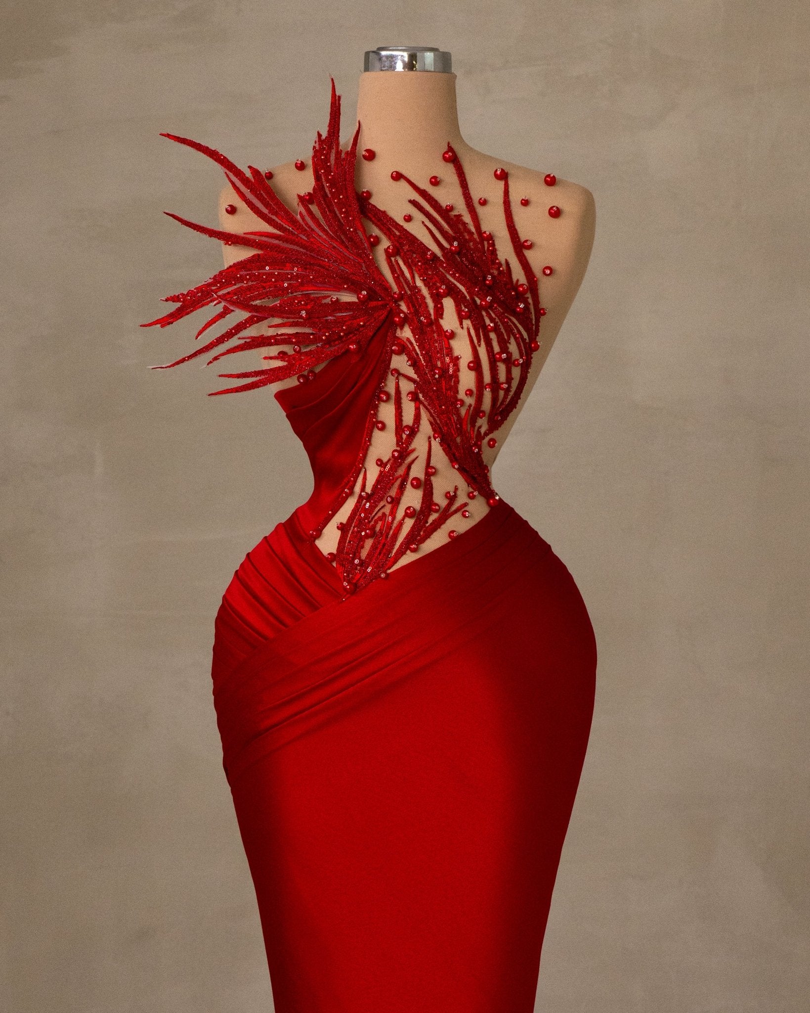 Long Dress Slit Strapless | Red Strapless Long Dress Slit | Red Dress  Sleeveless Slit - Dresses - Aliexpress