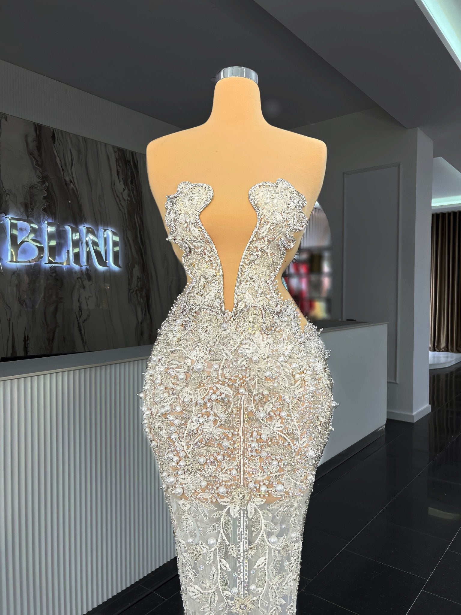 BridalCrystalsGownWomen - Blini Fashion House