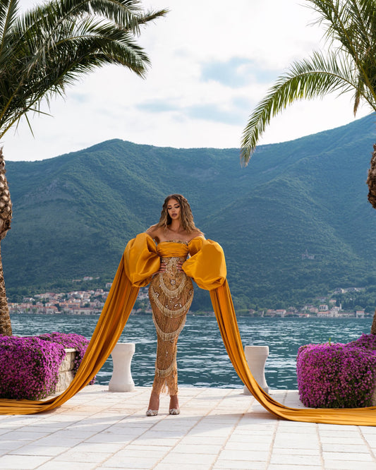 BeadsCrystalsGoldWomen - Blini Fashion House