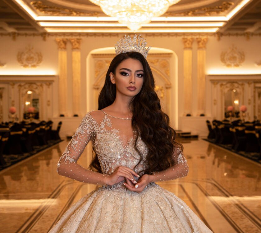 BeadsGownLuxoriousWomen - Blini Fashion House