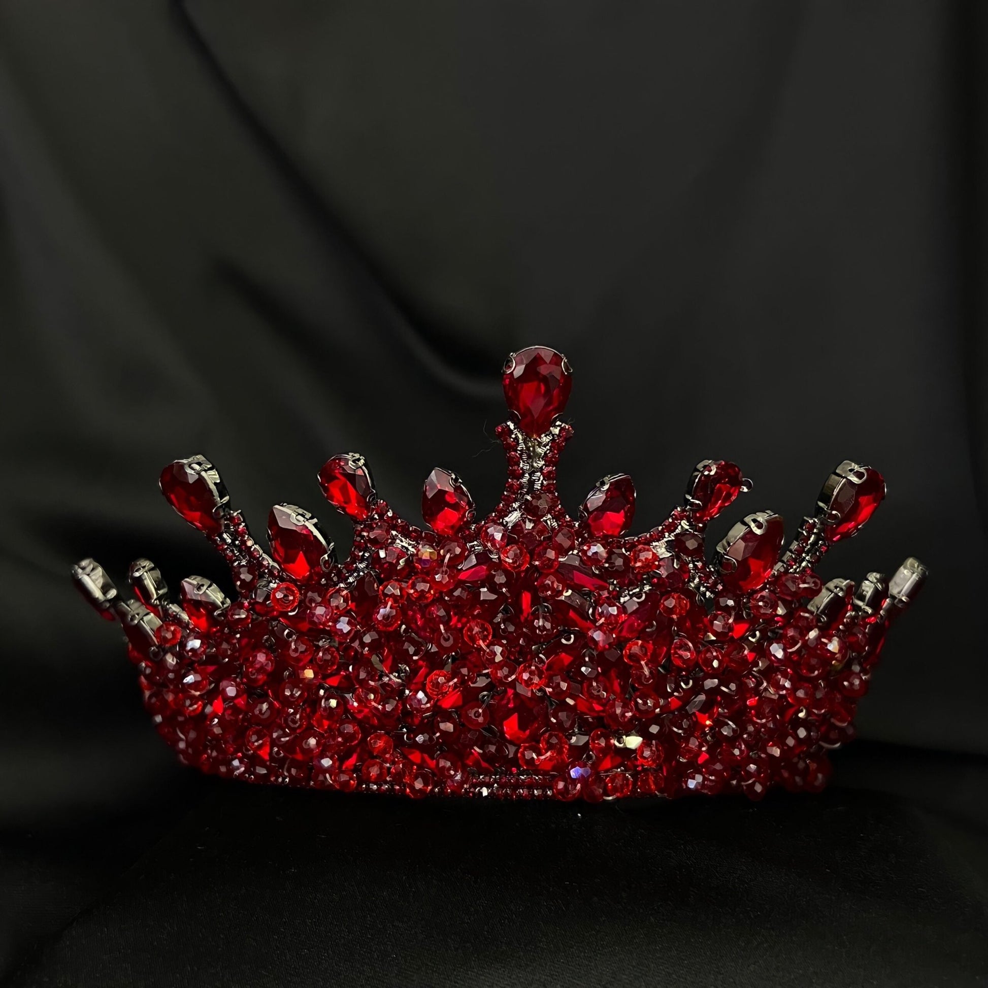 CrownLuxoriousRedWomen - Blini Fashion House