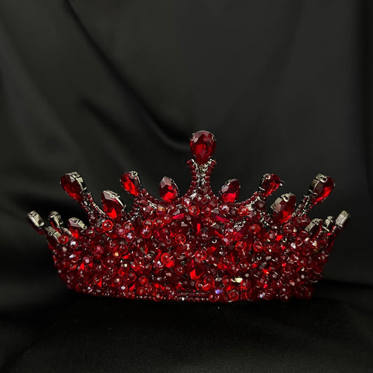 CrownLuxoriousRedWomen - Blini Fashion House