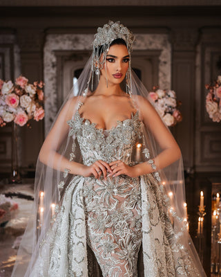 Elegant Bridal Dress for Weddings