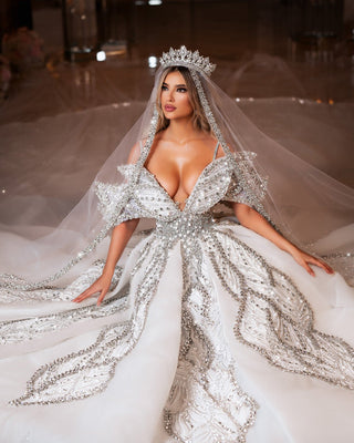 Bridal Gown - Open Chest Design