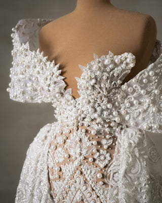 Intricate Bodice Detailing - Elevate Your Style with this Bridal Dress